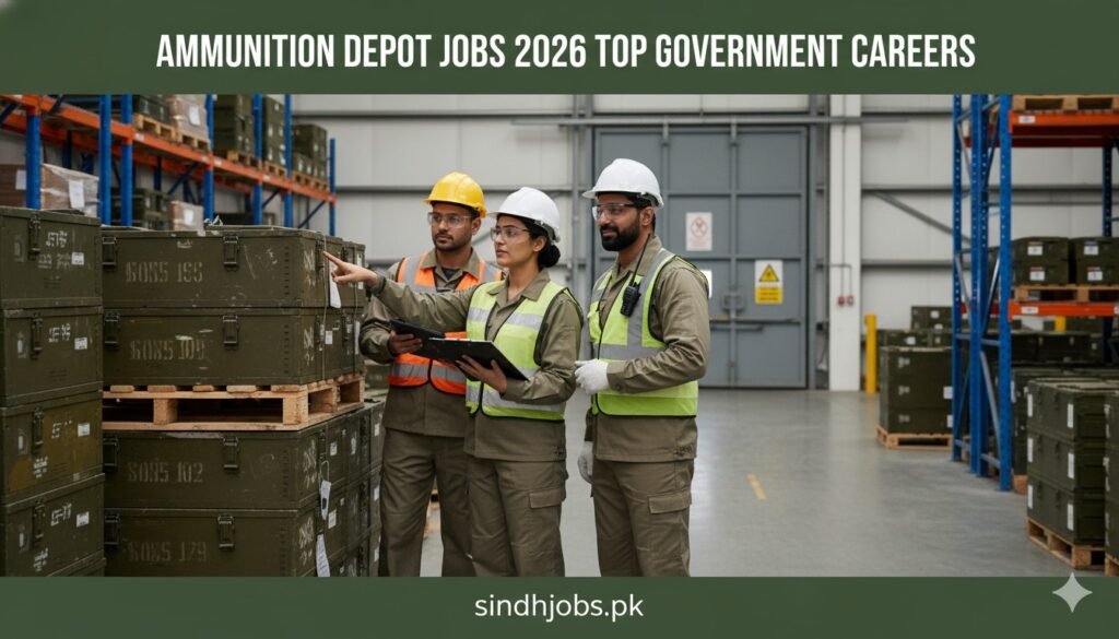 Ammunition Depot Jobs 2026 Top Government Careers