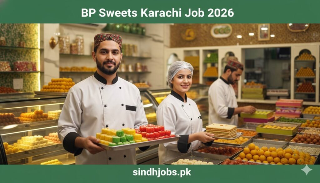 BP Sweets Karachi Job 2026