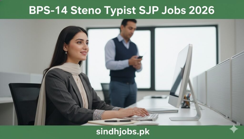 BPS-14 Steno Typist SJP Jobs 2026