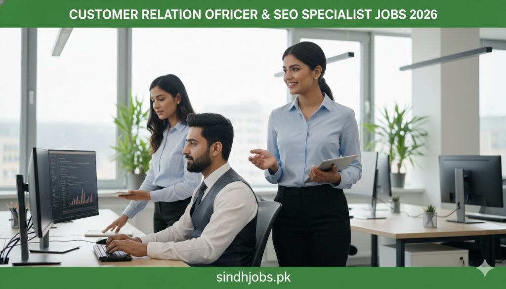 Customer Relation Officer & SEO Specialist Jobs 2026