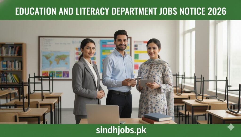 Education And Literacy Department Jobs Notice 2026