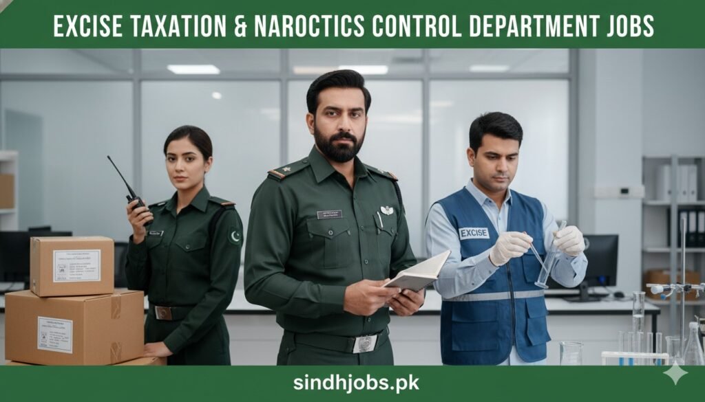 Excise Taxation & Narcotics Control Department Jobs