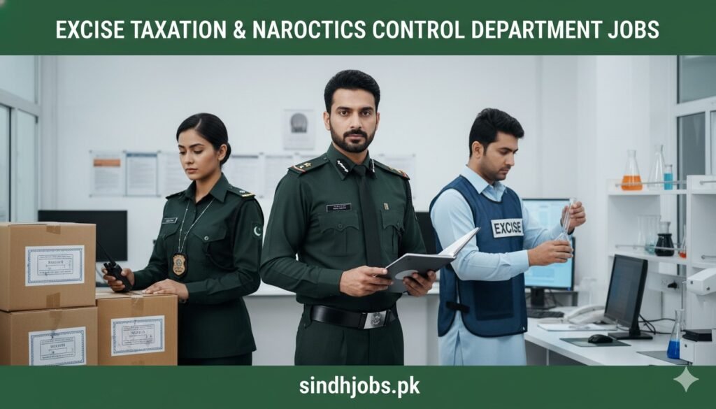 Excise Taxation & Narcotics Control Department Jobs