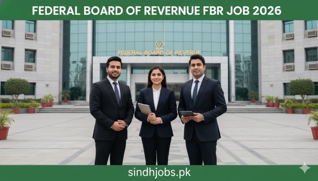 Federal Board Of Revenue FBR Job 2026