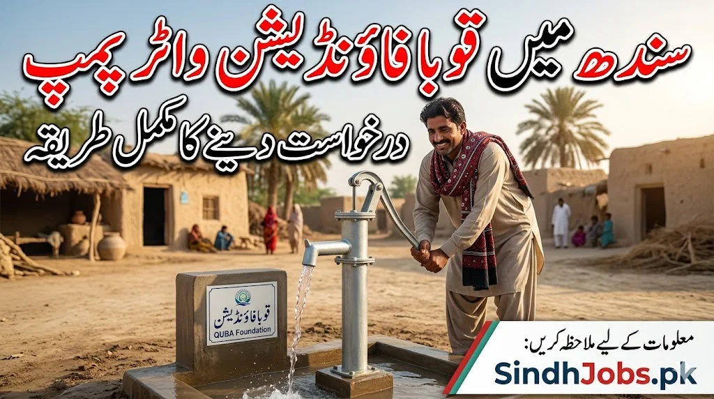 How to Apply for a Quba Foundation Water Pump in Sindh