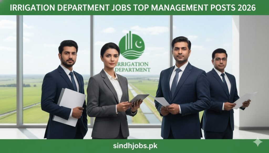 Irrigation Department Jobs Top Management Posts 2026