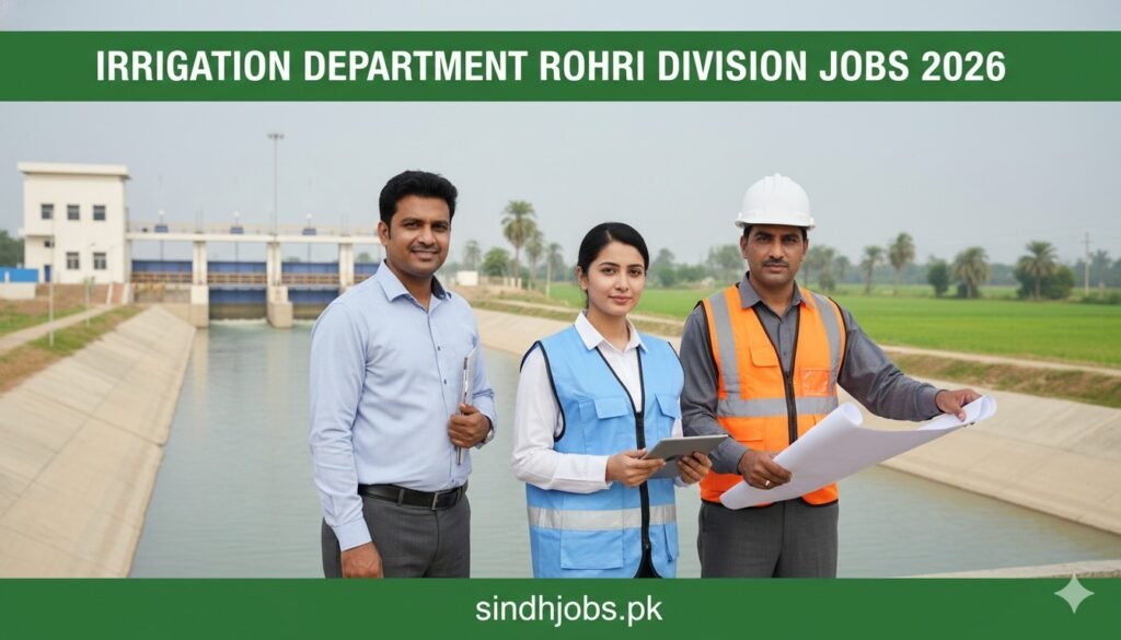 Irrigation Department Rohri Division Jobs 2026