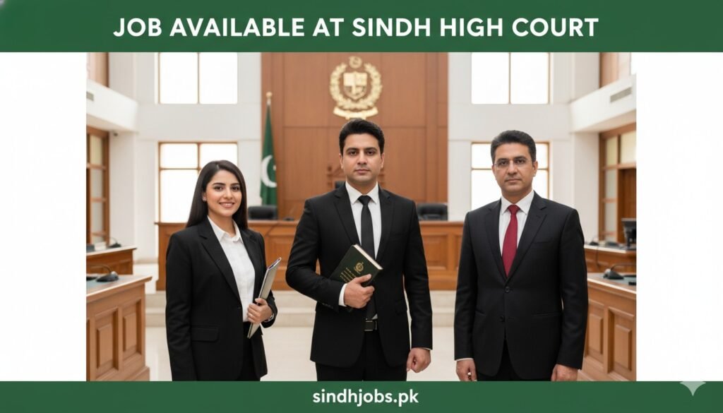 Job Available At Sindh High Court