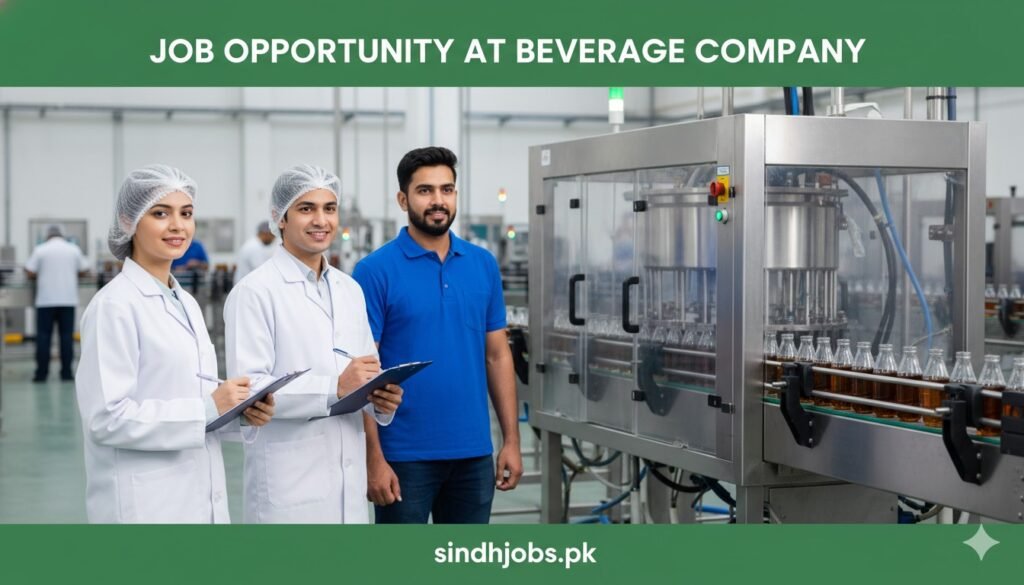 Job Opportunity At Beverage Company