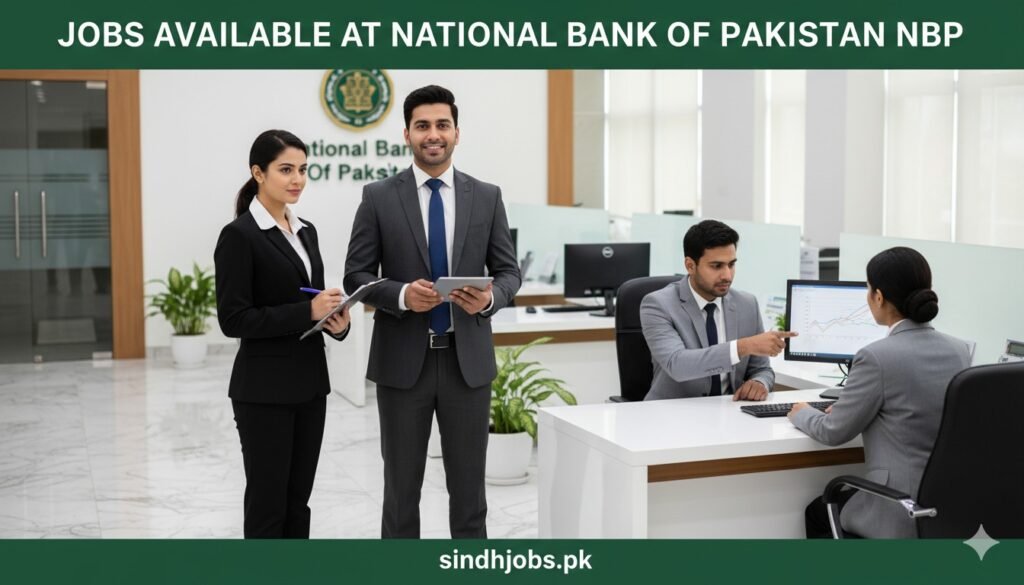 Jobs Available At National Bank Of Pakistan NBP