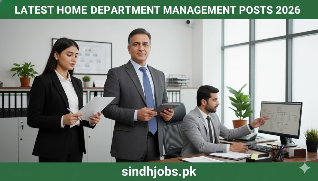 Latest Home Department Management Posts 2026