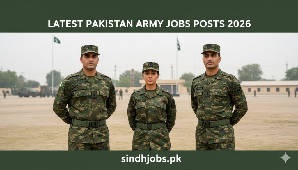 Latest Pakistan Army Jobs Posts 2026