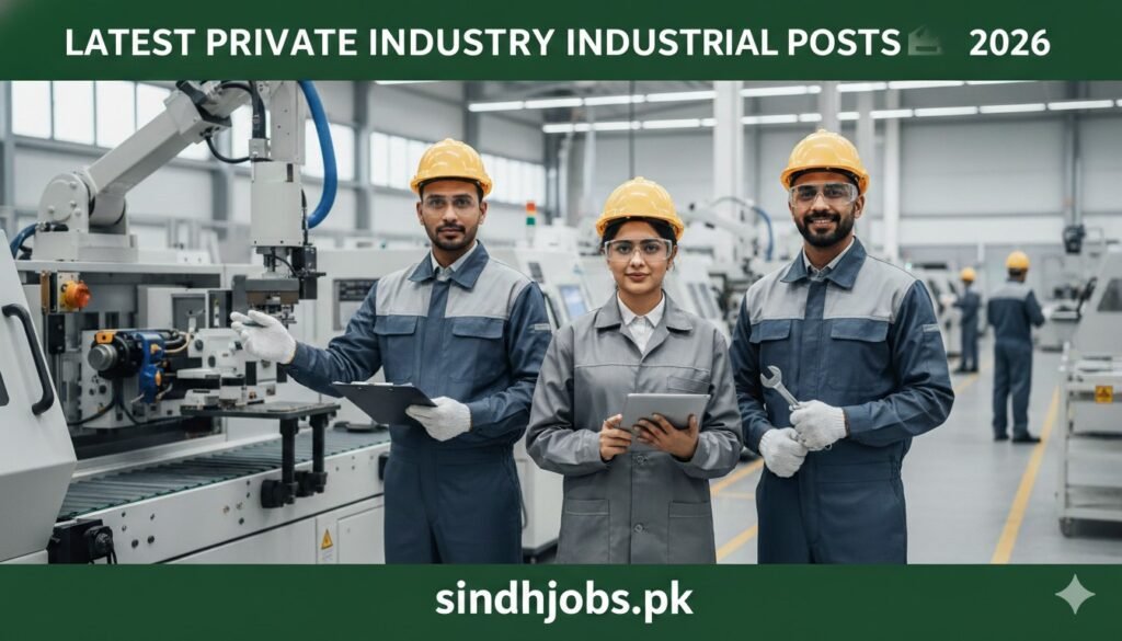 Latest Private Industry Industrial Posts 2026