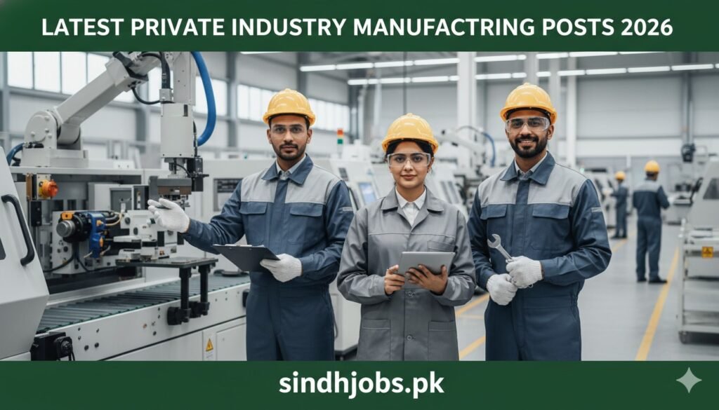 Latest Private Industry Manufacturing Posts 2026