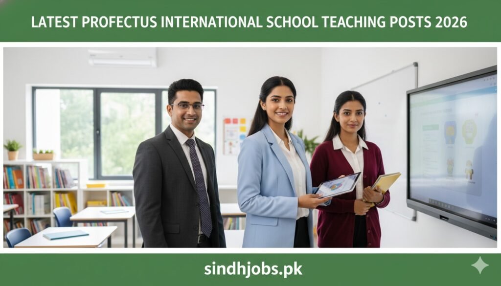 Latest Profectus International School Teaching Posts 2026