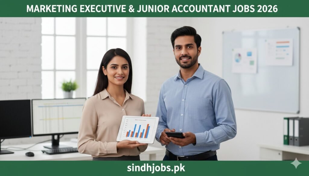 Marketing Executive & Junior Accountant Jobs 2026