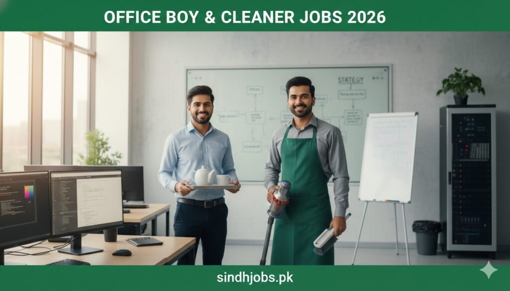Office Boy & Cleaner Jobs 2026