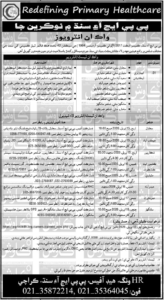 PPHI Sindh Jobs Opportunities April 2026 Apply Online