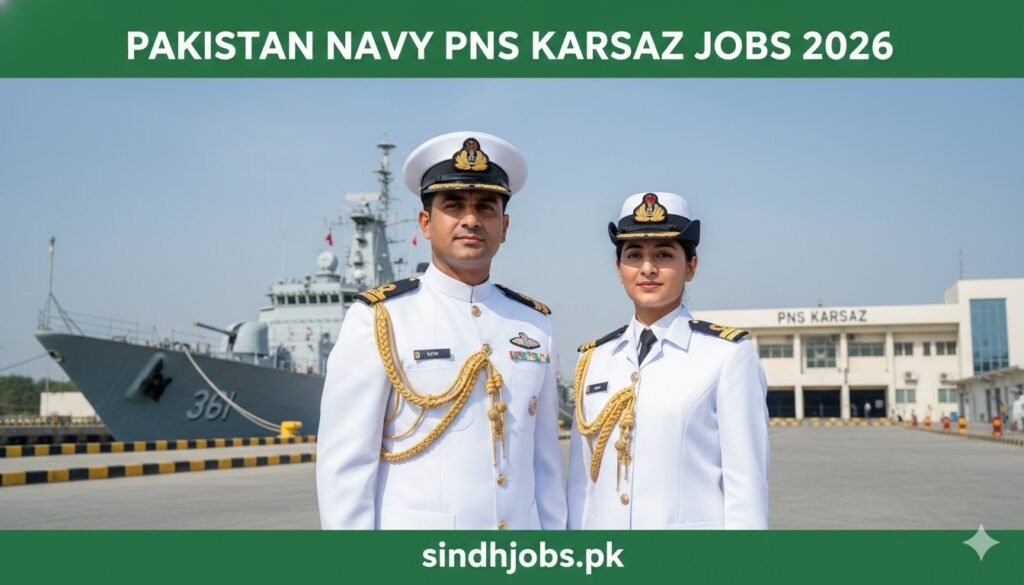 Pakistan Navy PNS Karsaz Karachi Jobs 2026