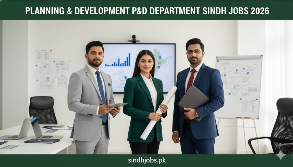 Planning & Development P&D Department Sindh Jobs 2026