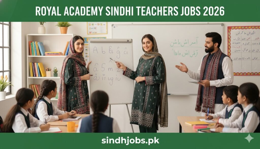 Royal Academy Sindhi Teachers Jobs 2026