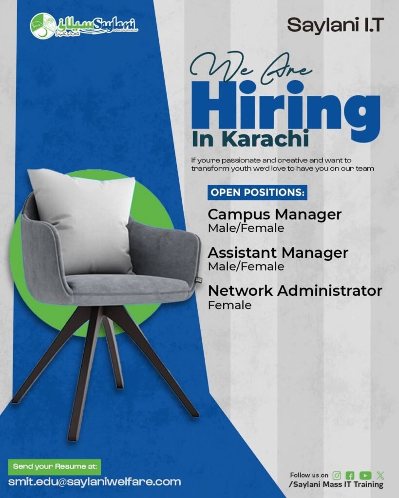 Saylani NGO Job Opportunities Announced in Sindh