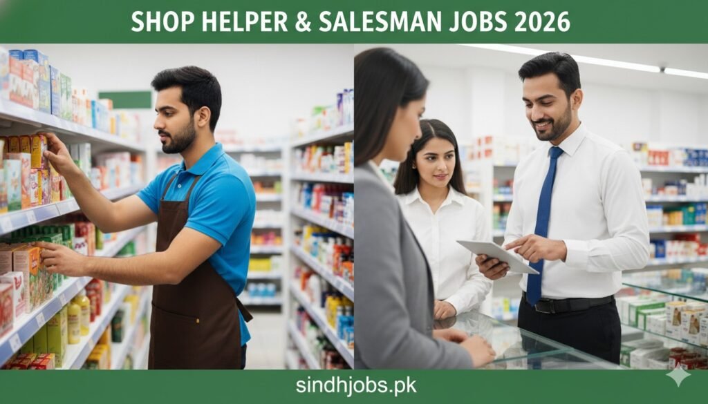 Shop Helper & Salesman Jobs 2026
