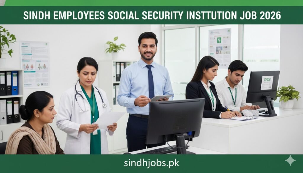 Sindh Employees Social Security Institution Job 2026