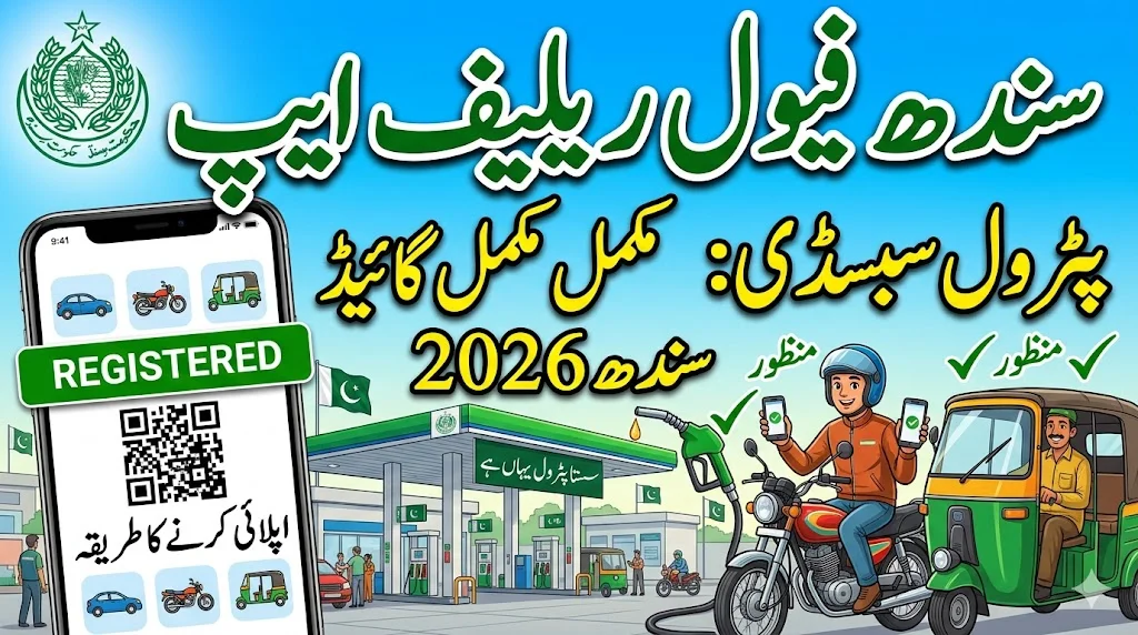Sindh Fuel Relief App – Complete Guide to Petrol Subsidy in Sindh 2026