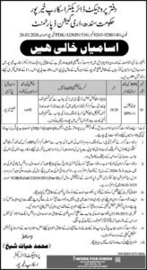 Sindh Irrigation Department Khairpur Jobs 2026