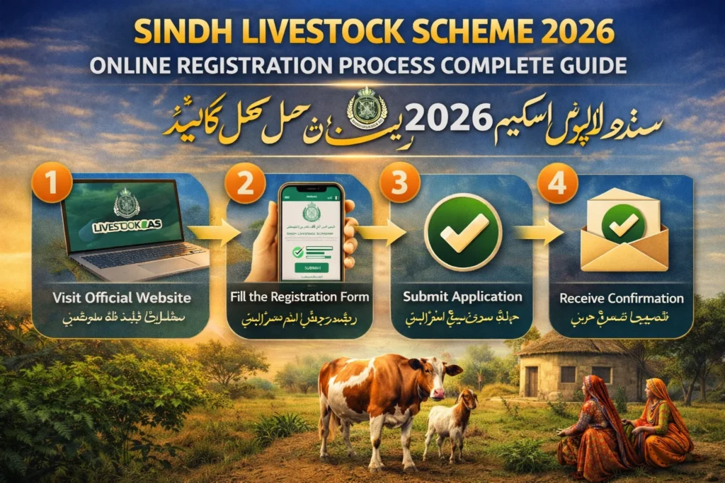 Sindh Livestock Scheme 2026 Online Registration Process Complete Guide