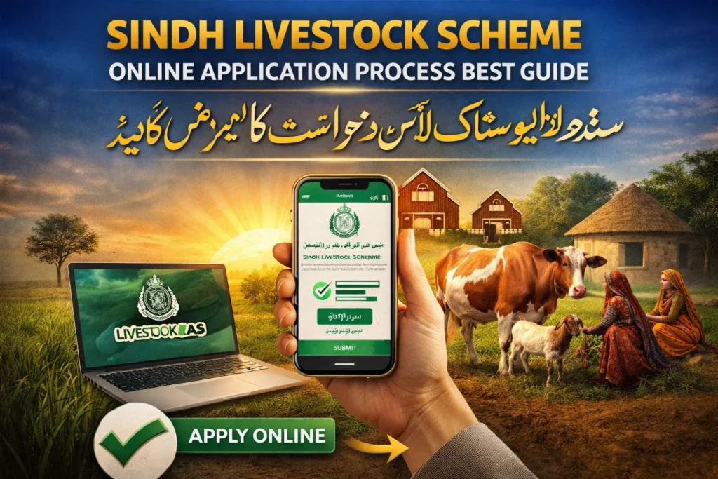 Sindh Livestock Scheme Online Application Process Best Guide