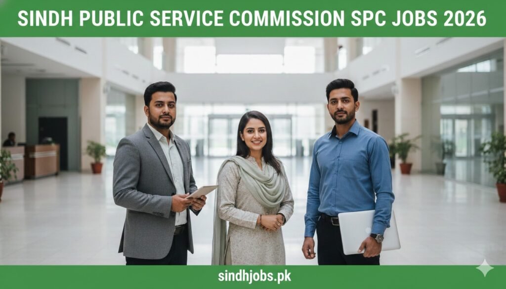 Sindh Public Service Commission SPSC Jobs 2026