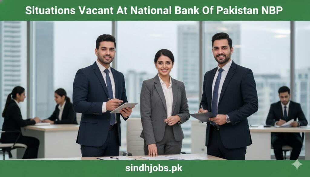 Situations Vacant At National Bank Of Pakistan NBP