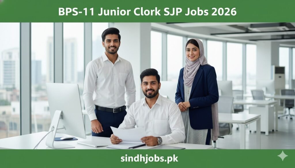 BPS-11 Junior Clerk SJP Jobs 2026
