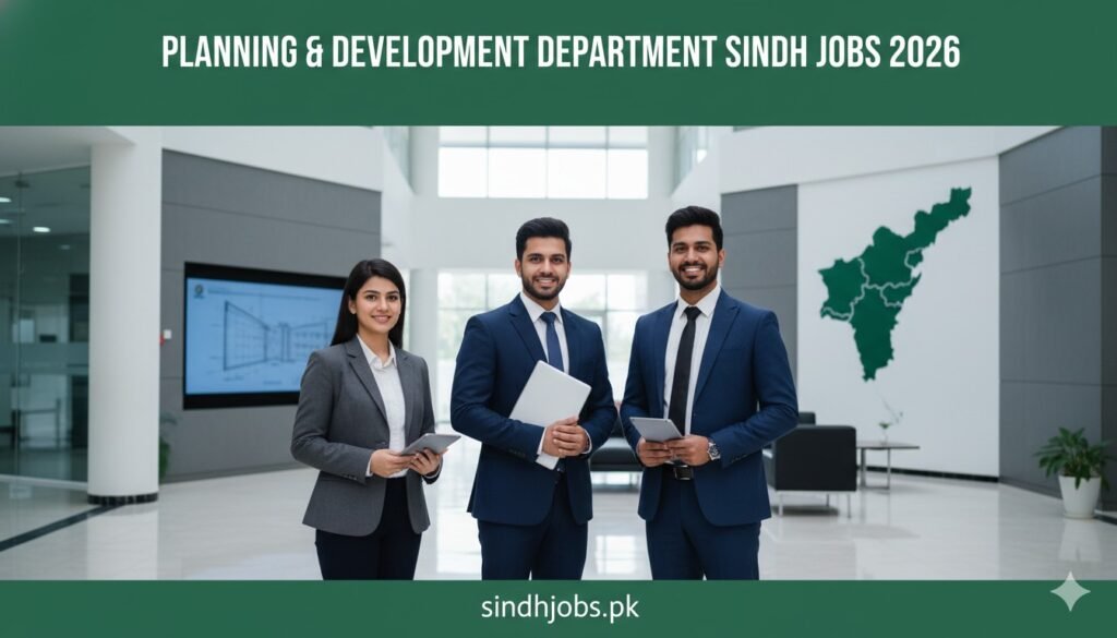 Planning & Development Department Sindh Jobs 2026