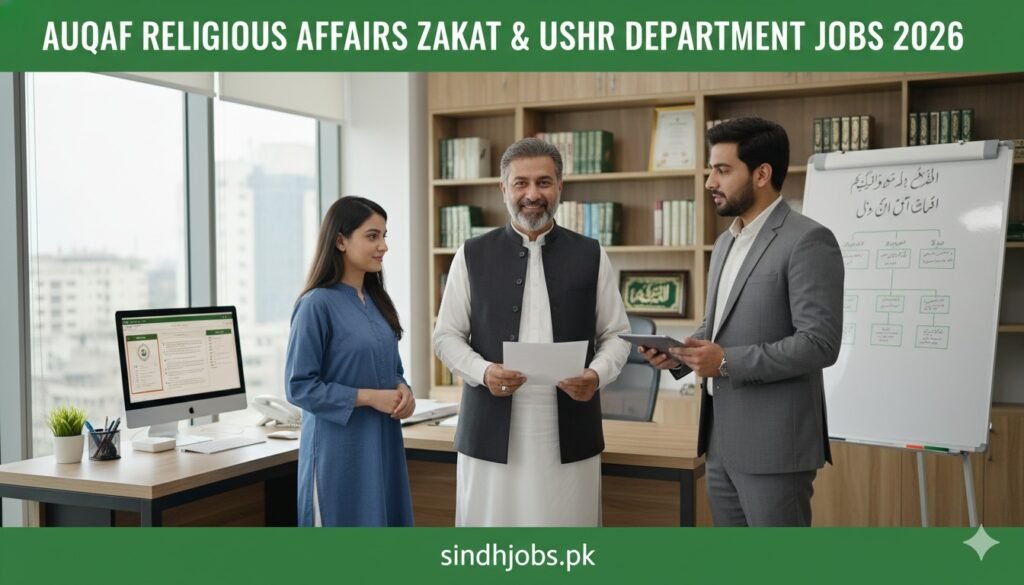 Auqaf Religious Affairs Zakat & Ushr Department Jobs 2026