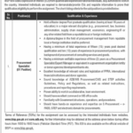 Benazir Income Support Programme BISP Career Jobs 2026