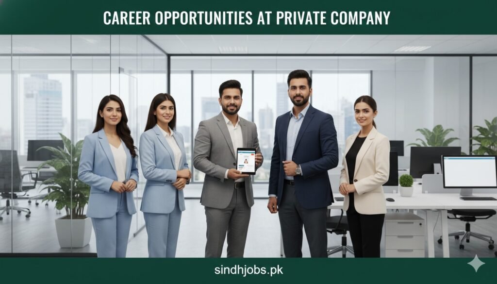 Career Opportunities At Private Company