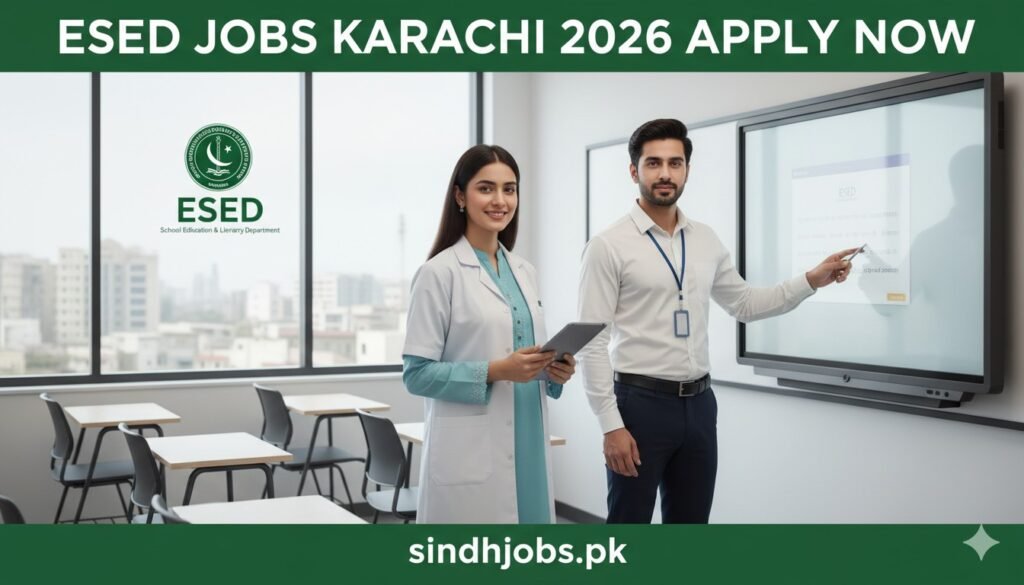 ESED Jobs Karachi 2026 Apply Now