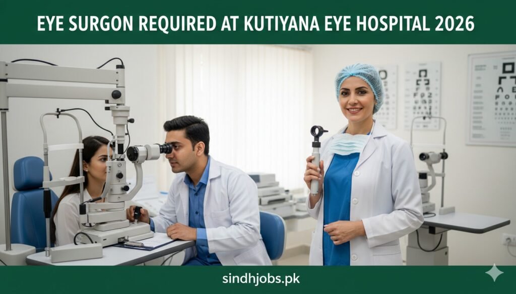 Eye Surgeon Required At Kutiyana Eye Hospital 2026