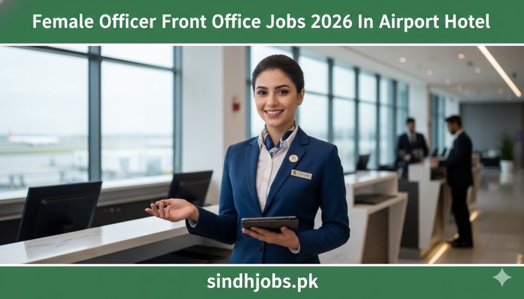 Female Officer Front Office Jobs 2026 In Airport Hotel