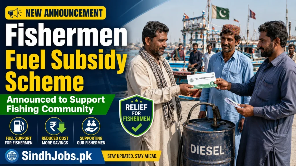 Fishermen Fuel Subsidy Scheme Announced to Support Fishing Community