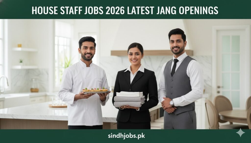 House Staff Jobs 2026 Latest Jang Openings
