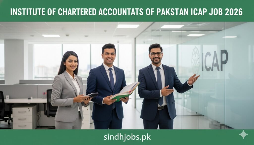 Institute Of Chartered Accountants Of Pakistan ICAP Job 2026