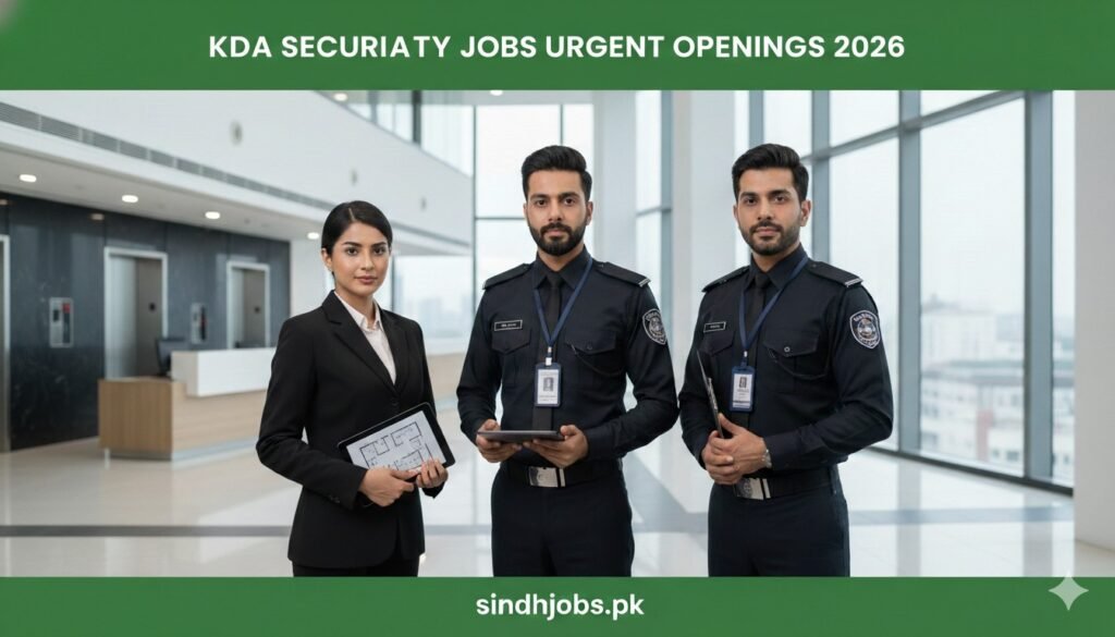 KDA Security Jobs Urgent Openings 2026