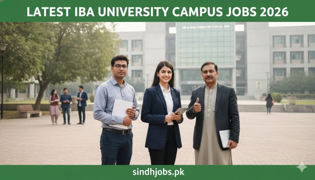 Latest IBA University Campus Jobs 2026
