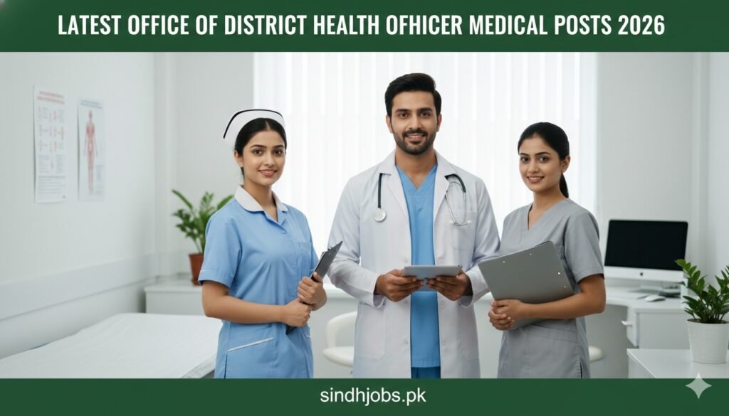 Latest Office of District Health Officer Medical Posts 2026
