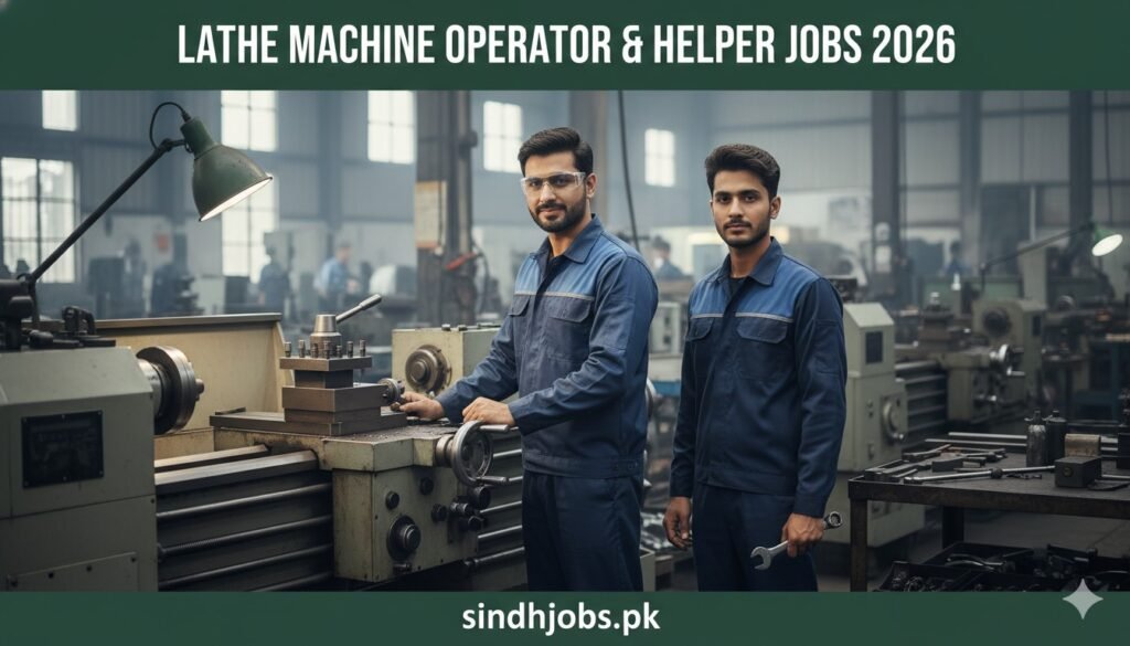Lathe Machine Operator & Helper Jobs 2026