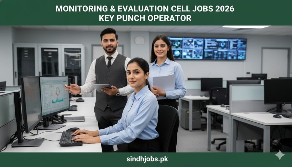 Monitoring & Evaluation Cell Jobs 2026 Key Punch Operator